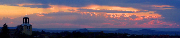 Sunset in Santa Fe